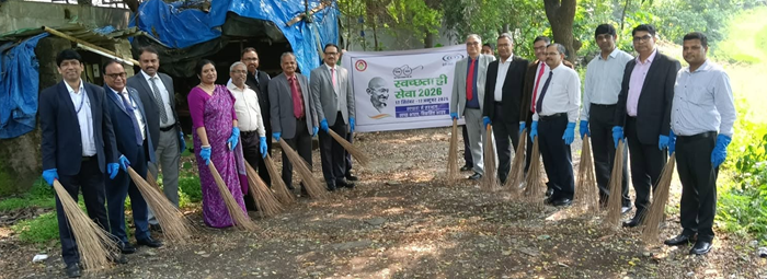 ECGC: Shramdan on Gandhi Jayanti